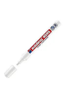 Edding 4095 Likit Tebeşir Kalemi Beyaz 2-3 mm - Edding