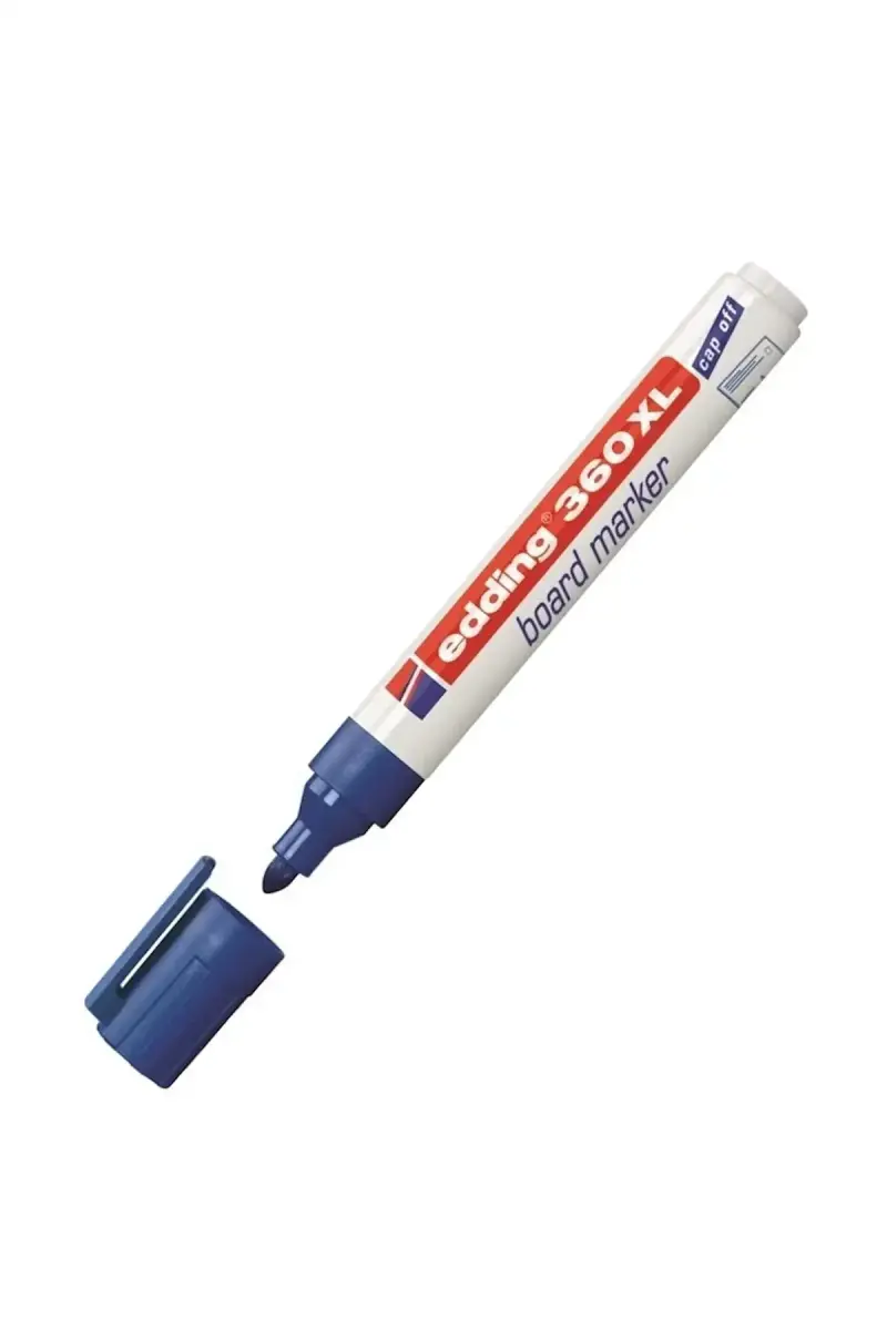 Edding Beyaz Tahta Kalemi Mavi 360XL - 1