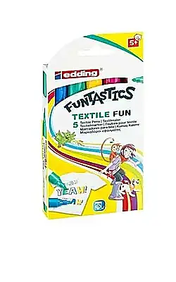 Edding Funtastıcs Yıkanabilir Keçeli Kalem 5 Li İnce Uç ED17 - 2