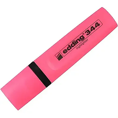 Edding Pembe Fosforlu Kalem 344 - 2
