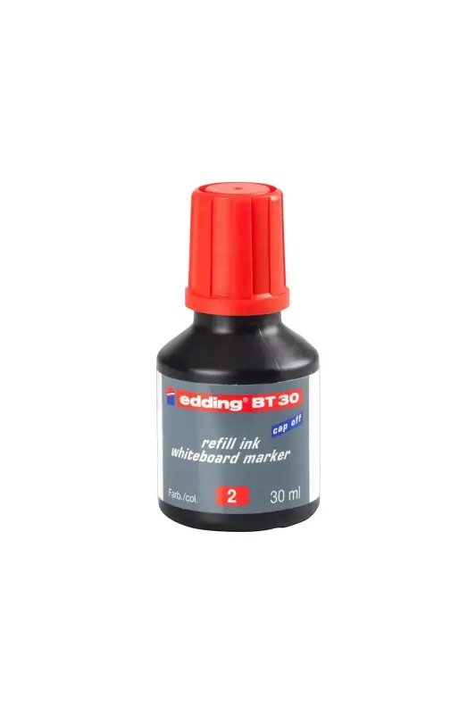 Edding Tahta Kalem Mürekkebi Kırmızı 30ml - Edding