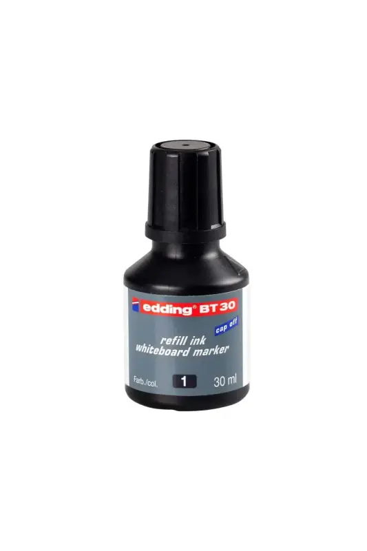 Edding Tahta Kalem Mürekkebi Siyah 30ml - Edding
