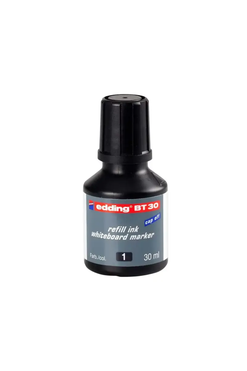 Edding Tahta Kalem Mürekkebi Siyah 30ml - 1