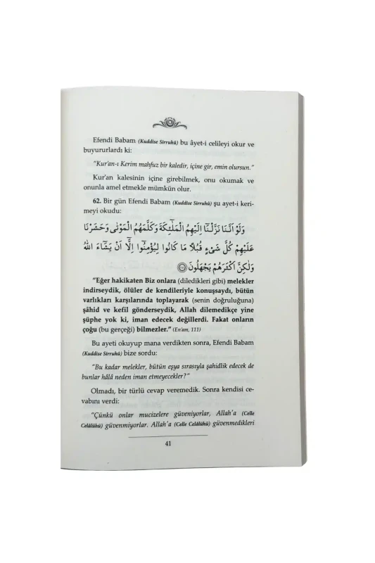 Efendi Babam Ali Haydar Efendi Buyururduki - Karton Kapak - 2