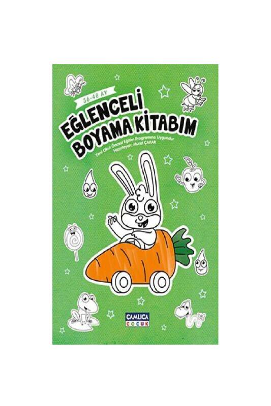 Eğlenceli Boyama Kitabım 36-48 Ay - Çamlıca Çocuk Yayınları