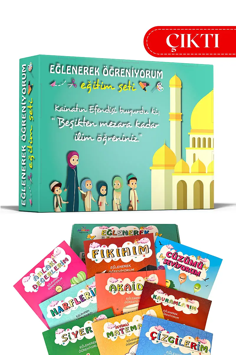 Eğlenerek Öğreniyorum Eğitim Seti - 1