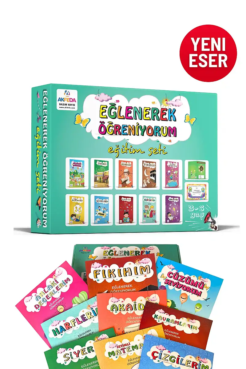 Eğlenerek Öğreniyorum Eğitim Seti - 1