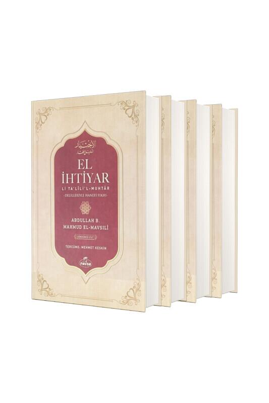 El İhtiyar Delilleriyle Hanefi Fıkhı 4 Cilt Takım - Ravza Kitabevi