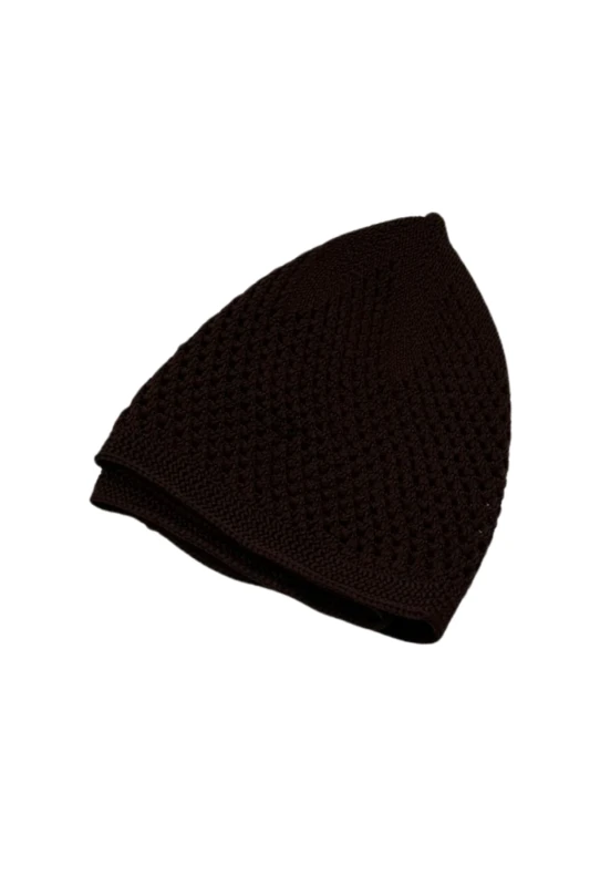 El Örme Model Takke - Kahverengi - Akfeda Basım Yayın