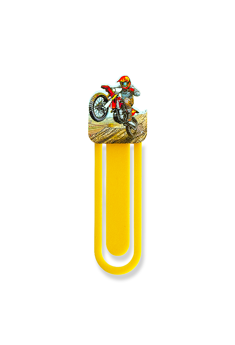 Enduro Motorcu Kitap Ayracı - 3