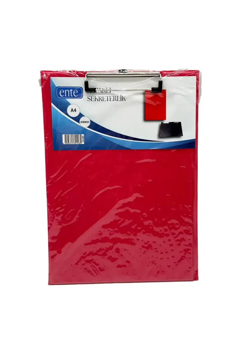 Ente A4 Sekreterlik Kapaklı Kırmızı - 1