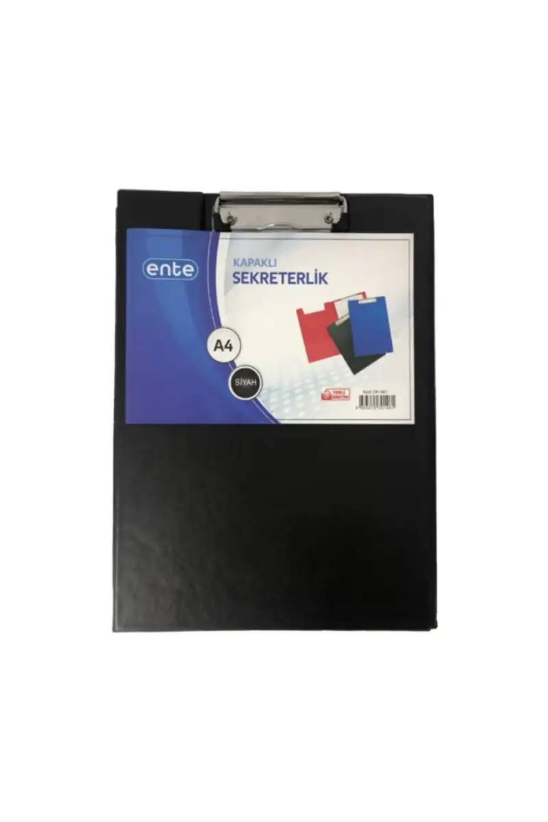 Ente A4 Sekreterlik Kapaklı Siyah - 1