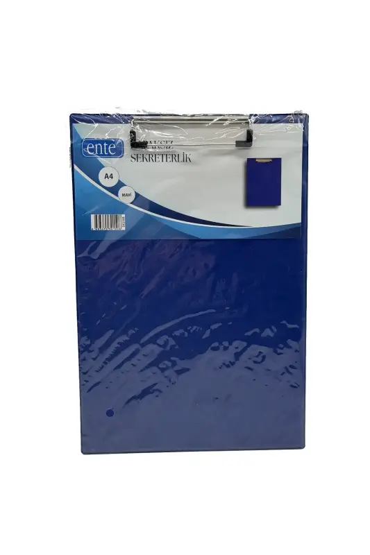 Ente A4 Sekreterlik Kapaksız Mavi - Ente