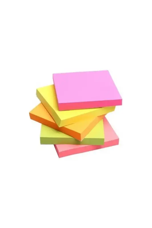 Ente Yapışkanlı Not Kağıdı 76x76 Pembe - Ente