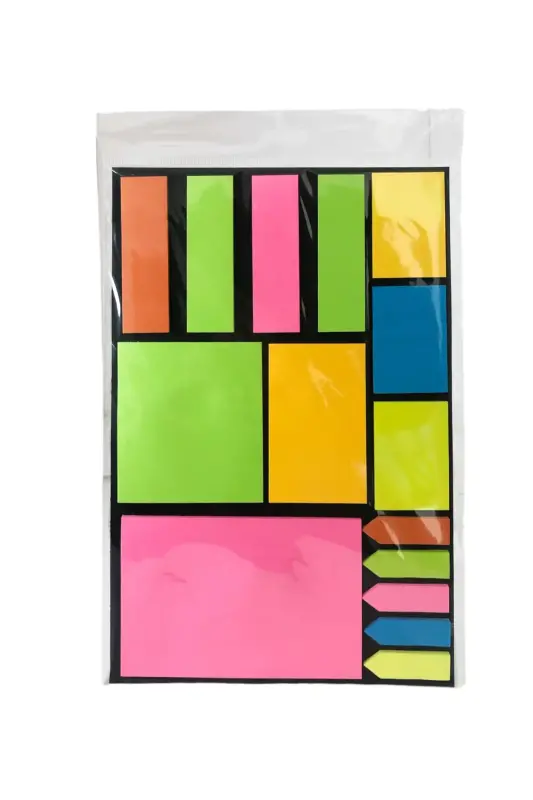 Ente Yapışkanlı Not Kağıdı Karışık - Ente