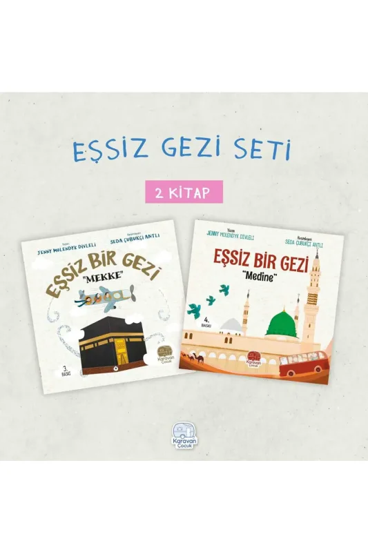 Eşsiz Gezi Seti 2 Kitap - Karavan Çocuk