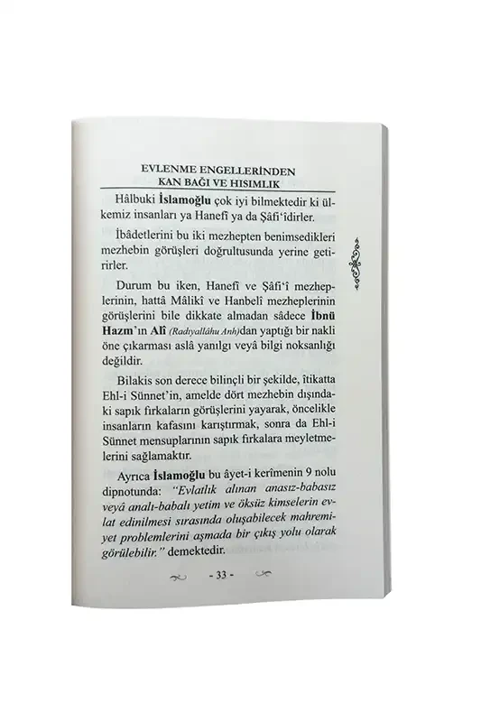 Evlenilmesi Haram Olanlar - 4