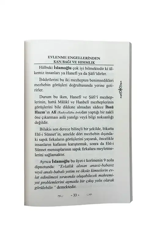 Evlenilmesi Haram Olanlar - 4