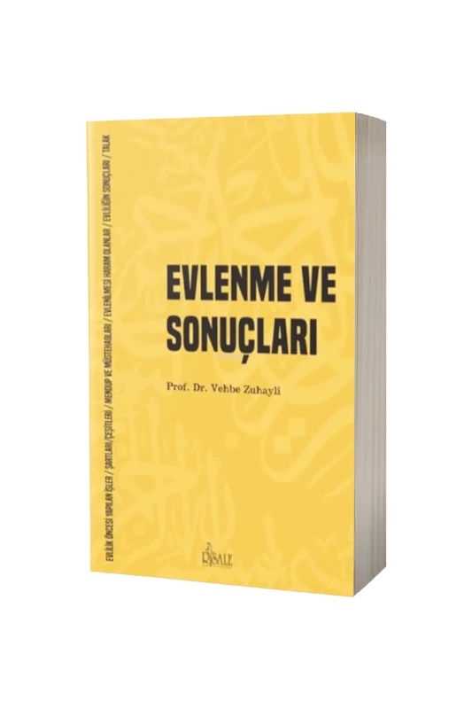 Evlenme Ve Sonuçları - Risale Yayınları