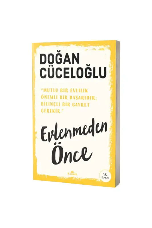 Evlenmeden Önce - Kronik Kitap