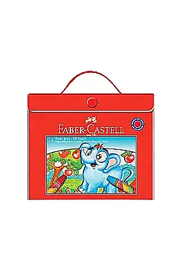 Faber Castell Altıgen Pastel Boya 24 Renk Plastik Çantalı - 2