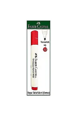 Faber Castell Beyaz Tahta Kalemi Kırmızı - 1