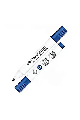 Faber Castell Beyaz Tahta Kalemi Mavi - Faber Castell