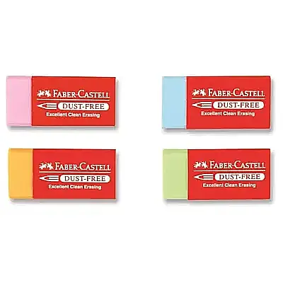 Faber Castell Dust Free Renkli Silgi - 1