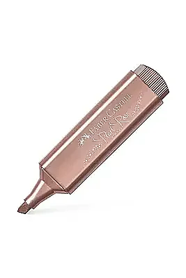 Faber Castell Fosforlu Kalem Metalik Rose - Faber Castell