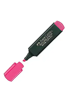 Faber Castell Fosforlu Kalem Pembe 1548 - 1