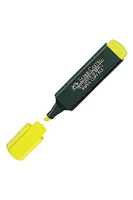 Faber Castell Fosforlu Kalem Sarı 1548 - Faber Castell