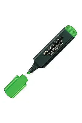 Faber Castell Fosforlu Kalem Yeşil 1548 - Faber Castell