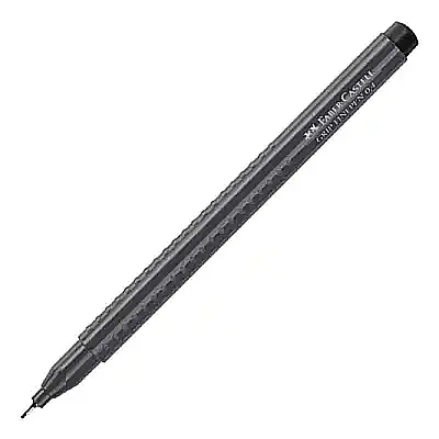 Faber Castell Grip Finepen 0.4 Gri - 2