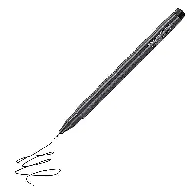 Faber Castell Grip Finepen 0.4 Gri - 7