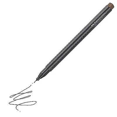 Faber Castell Grip Finepen 0.4 Açık Kahverengi - 8