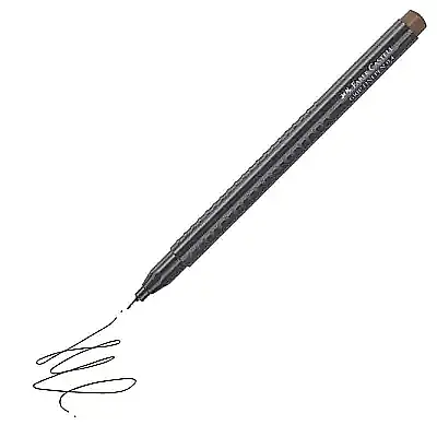 Faber Castell Grip Finepen 0.4 Açık Kahverengi - 8