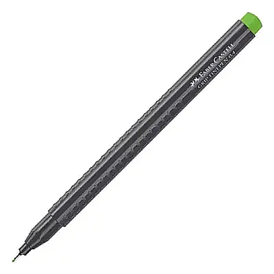 Faber Castell Grip Finepen 0.4 Çim Yeşil - Faber Castell