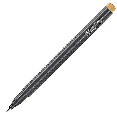 Faber Castell Grip Finepen 0.4 Keçeli Kalem Krom Sarısı - 5