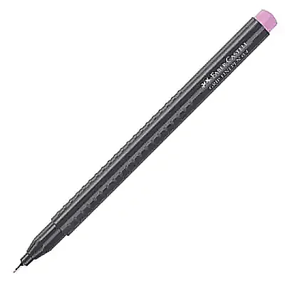 Faber Castell Grip Finepen 0.4 Keçeli Kalem Pembe - 4