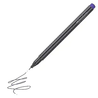 Faber Castell Grip Finepen 0.4 Keçeli Mor - 2