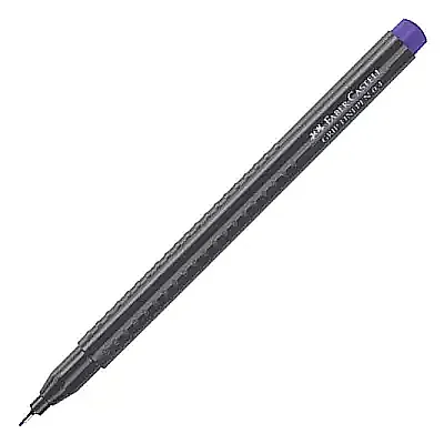 Faber Castell Grip Finepen 0.4 Keçeli Mor - 4