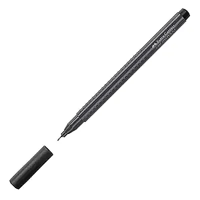 Faber Castell Grip Finepen 0.4 Siyah - Faber Castell