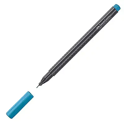 Faber Castell Grip Finepen 0.4 Turkuaz - 6