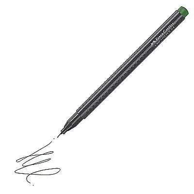 Faber Castell Grip Finepen 0.4 Yeşil - 2