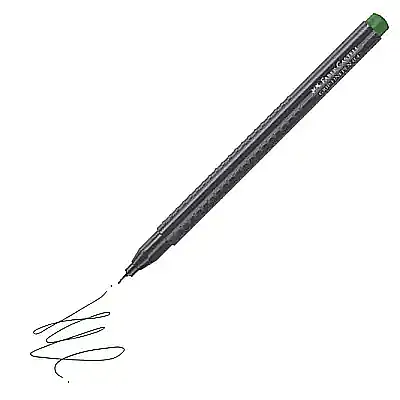 Faber Castell Grip Finepen 0.4 Yeşil - 2