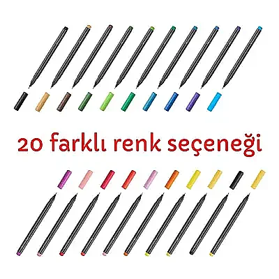 Faber Castell Grip Finepen 0.4 Zümrüt Yeşil - 2