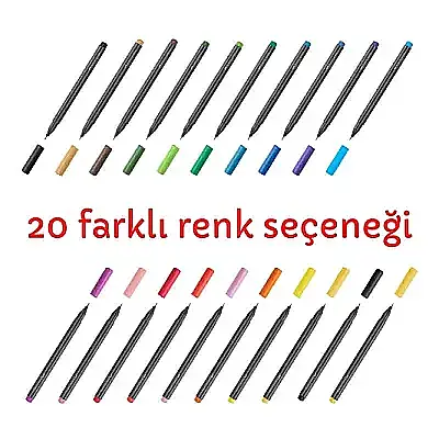 Faber Castell Grip Finepen 0.4 Zümrüt Yeşil - 2