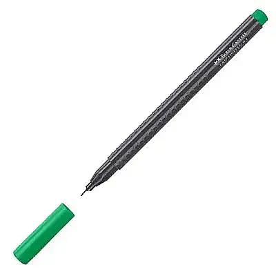 Faber Castell Grip Finepen 0.4 Zümrüt Yeşil - 10