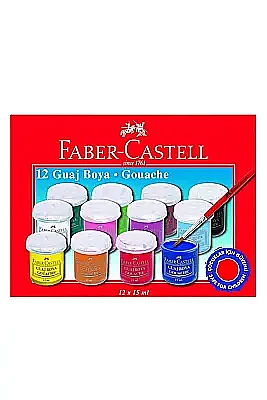 Faber Castell Guaj Boya 12 Li - 2