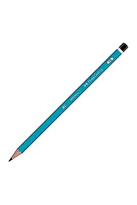 Faber Castell Köşeli Mercanlı Kurşun Kalem - 1